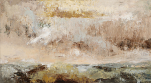 abstract oil painting by Annemiki Bok